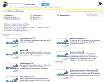 Tablet Screenshot of natuur-wetenschap.eerstekeuze.nl